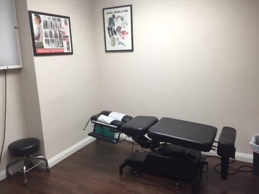 One of the treatment room