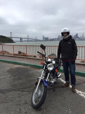 Ride across the Bay Bridge