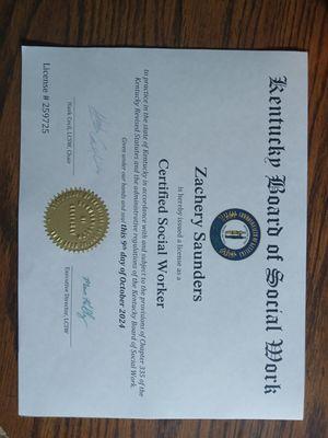 Certified Social Worker in Kentucky