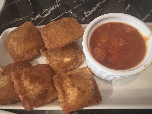 Fried ravioli