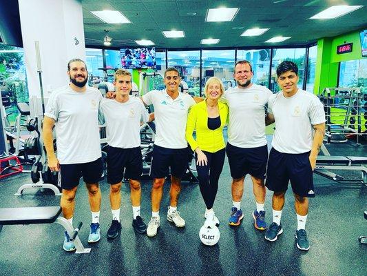 FlexTime Fitness welcomes Real Madrid Foundation coaches to St. Louis