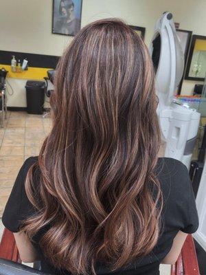 Caramel brown