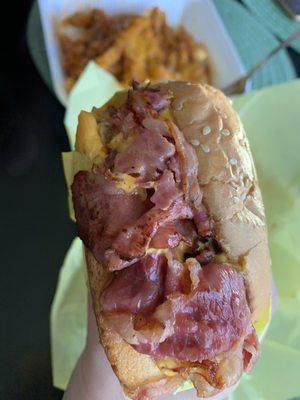 Pastrami Cheese Burger