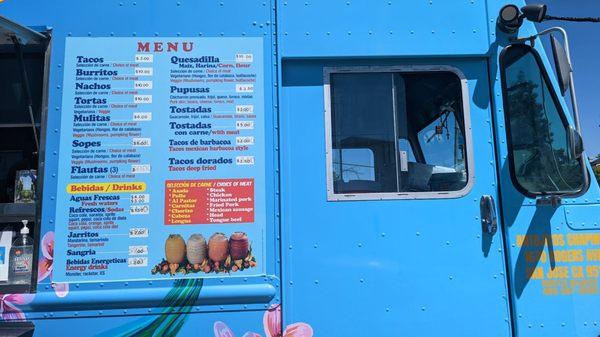 Veggie friendly menu :D Super excited to try the Sopes