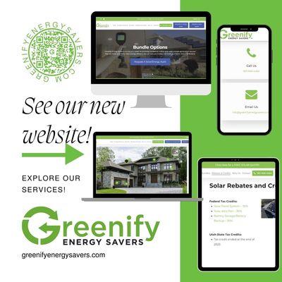 Our website was updated: greenifyenergysavers.com