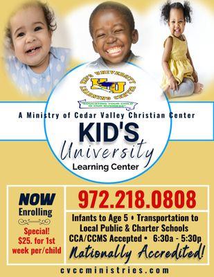 Kid's University Learning Center