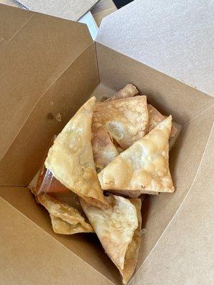 Pork wontons