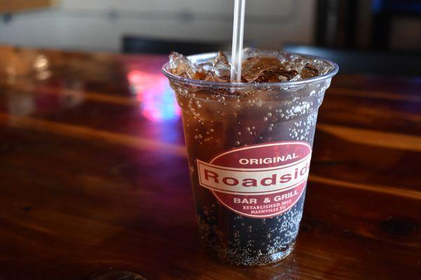 Roadside Bar and Grill in Hermitage, TN features indoor seating and outdoor patio seating.