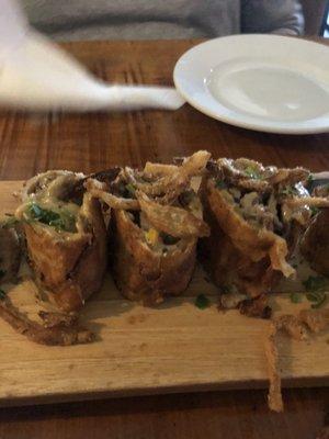 Philly Cheesesteak Eggroll