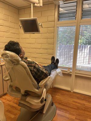 Dental procedure in comfort & style