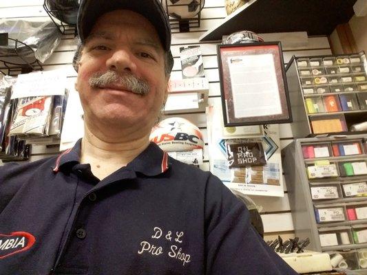 Pic taken 7/6/2017 in D &  L Pro Shop (in pic Louis, Jr. of D & L Pro Shop).