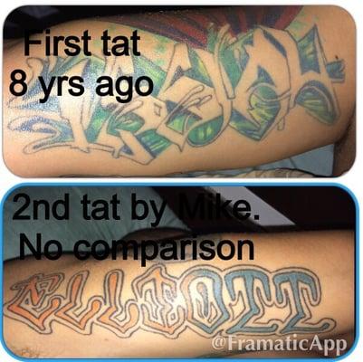 First tat mike put 100 effort. 8 years later completely disappointed. Mike is done doing great work.