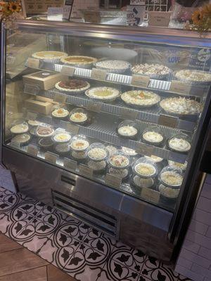 Cool pie display