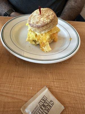 Classic biscuit sandwich