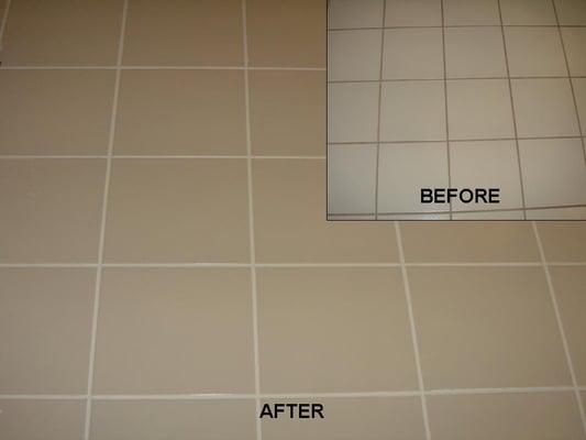 Tile Cleaning & grout sealing ..