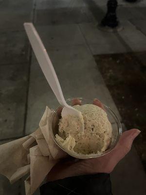 Pistachio ice cream