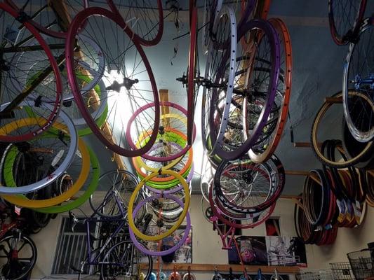 Bike wheels