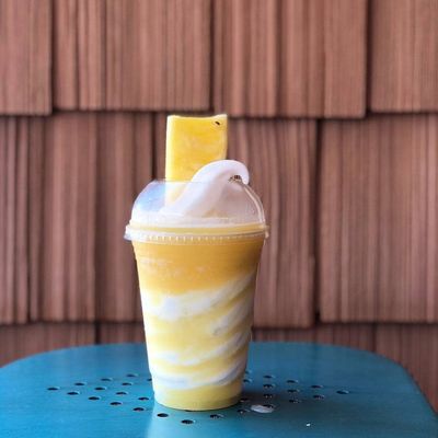 Peppy's Pineapple Froconut Float (vegan/dairy free)