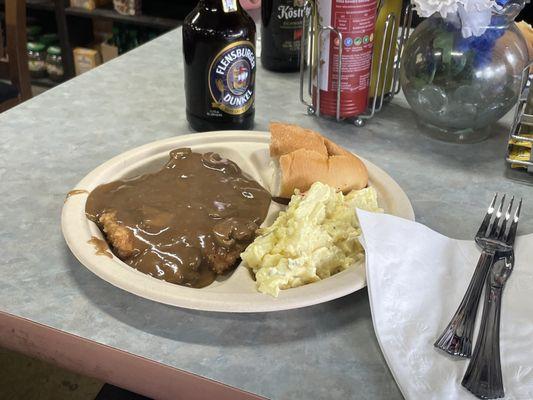 Jager Schnitzel Plate