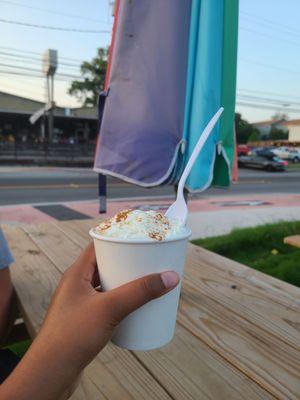 Horchata snowcone