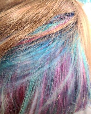 Galaxy hair