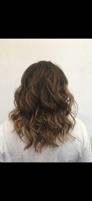 Sun kissed balayage