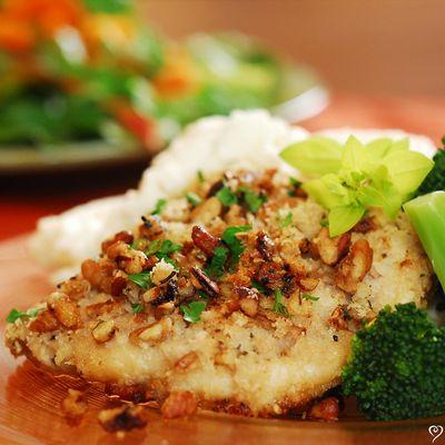 Pecan Crusted Pork Chops