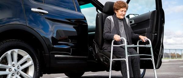 Assist seating is a great option for people who just need a little help getting in and out of their vehicle.