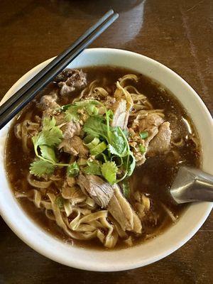 $17 Five Spice Duck Noodles Soup.  Flavorful and didn't skimp on the duck meat.