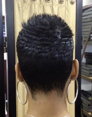 Relaxer and cut