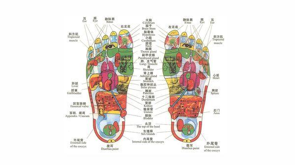 The Chinese mapped special reflexology points on your foot that when massaged and stimulated can radically improve your health