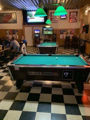 Pool tables