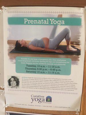 Liz is an amazing prenatal instructor!