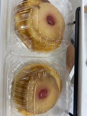 Pineapple upside down cakes!