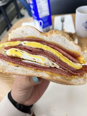 taylor ham egg and cheese