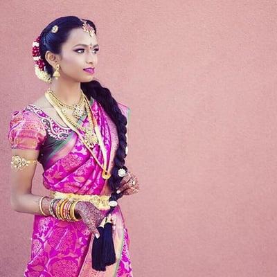 Amazing makeup, sari draping and hair by Lilly and Jasmine :) photo by Wedding Documentary