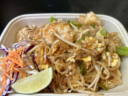 pad thai w/peanut and lime