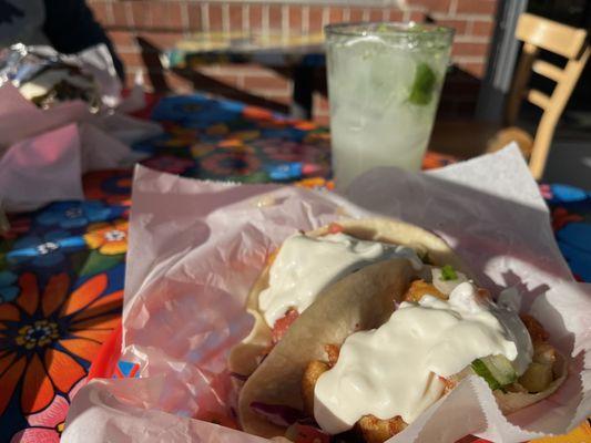 Beer Battered Cod Tacos