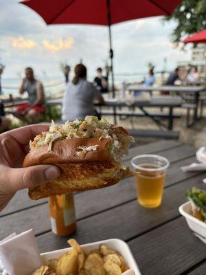 Brown Butter Crab Roll