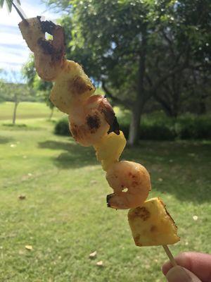 Shrimp kabob