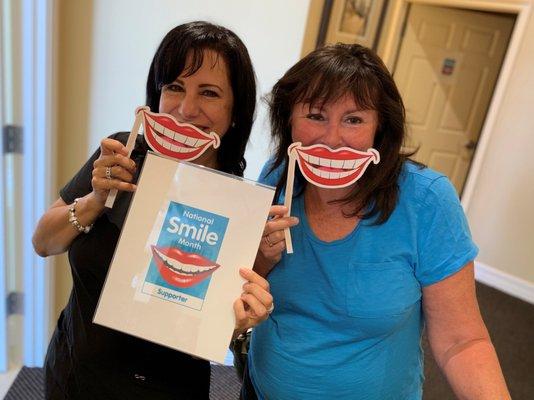 Celebrating National Smile Month!