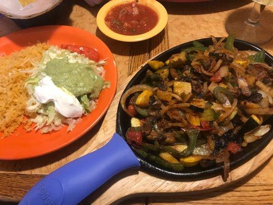 Vegetarian Fajitas- FABULOUS!