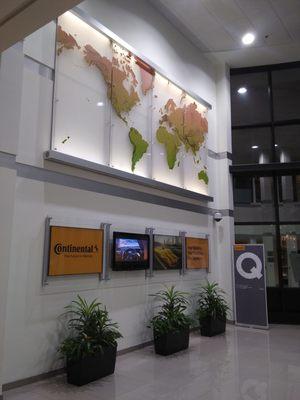 Inside lobby