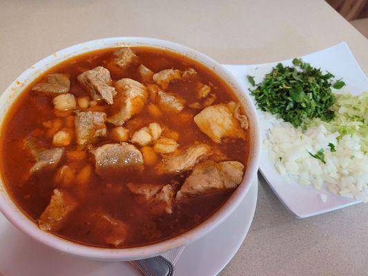 Pozole soup