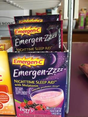 An assortment of Emergen-C available...