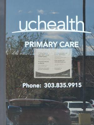 UCHealth Primary Care-Aspire