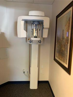 This is a panoramic X-ray machine