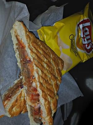 Meatball panini