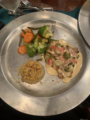 Gulf coast red snapper (half portion)