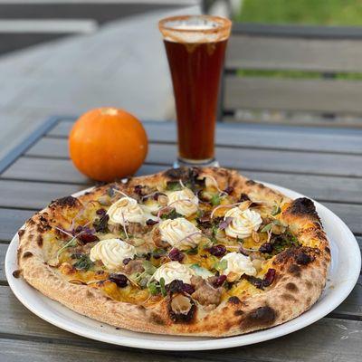 Zucca Luca fall pizza special.